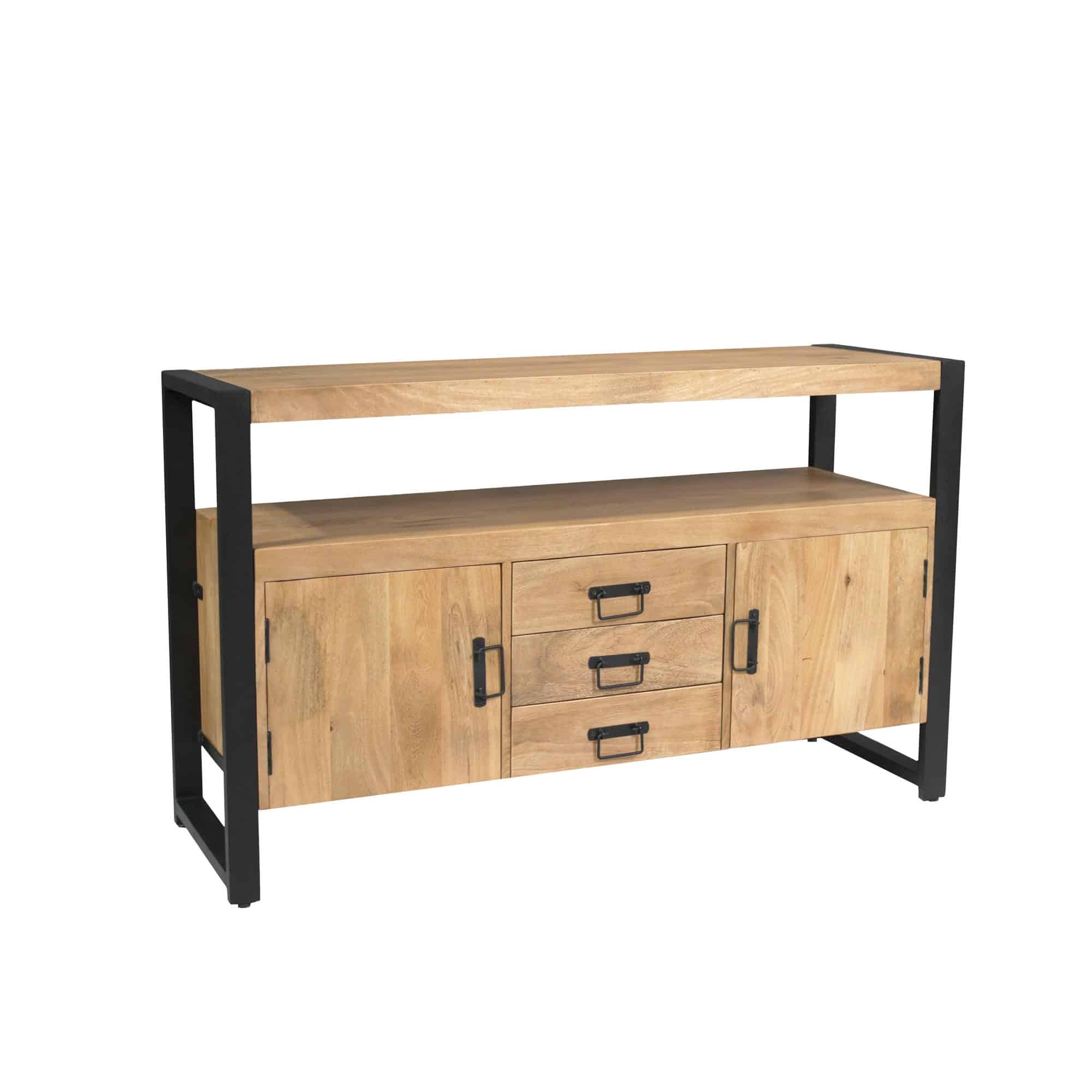 Starfurn Dressoir Britt Naturel Mangohout 135 cm
