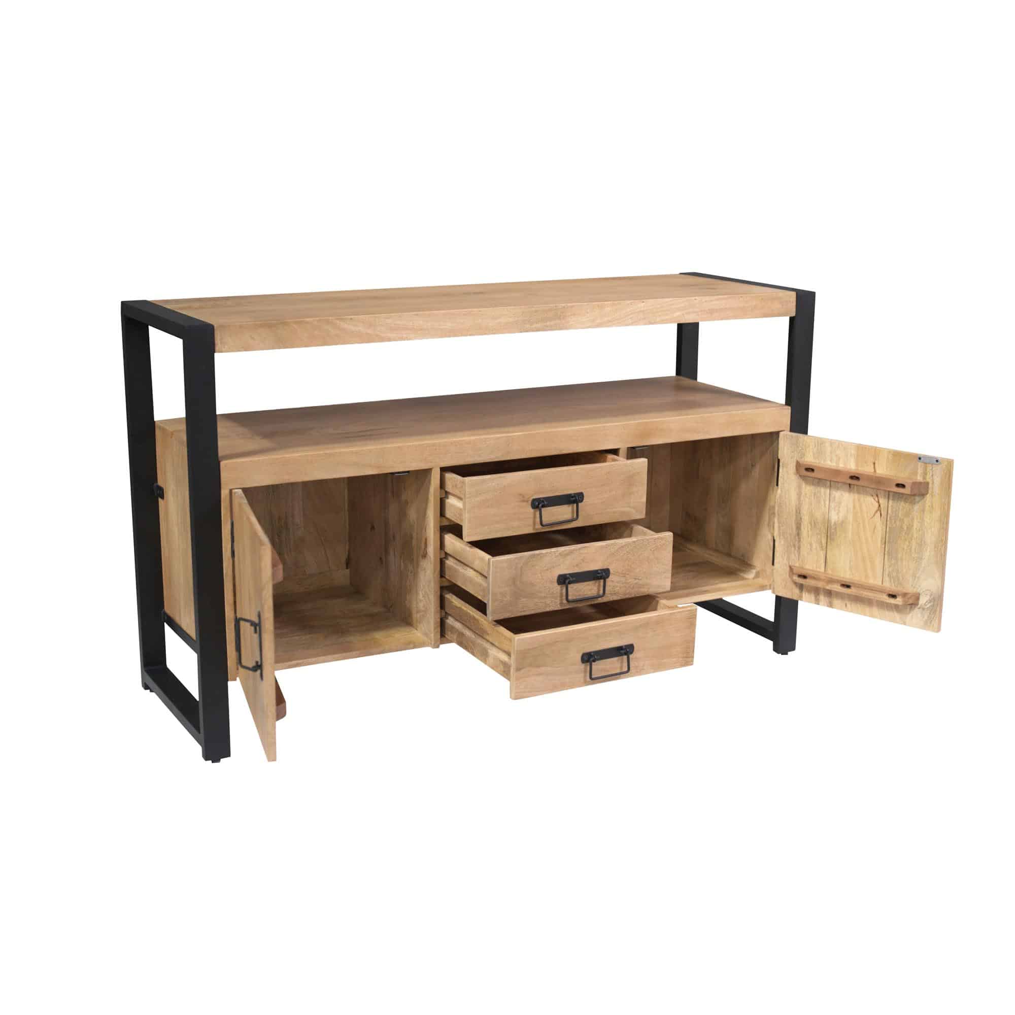 Starfurn Dressoir Britt Naturel Mangohout 135 cm