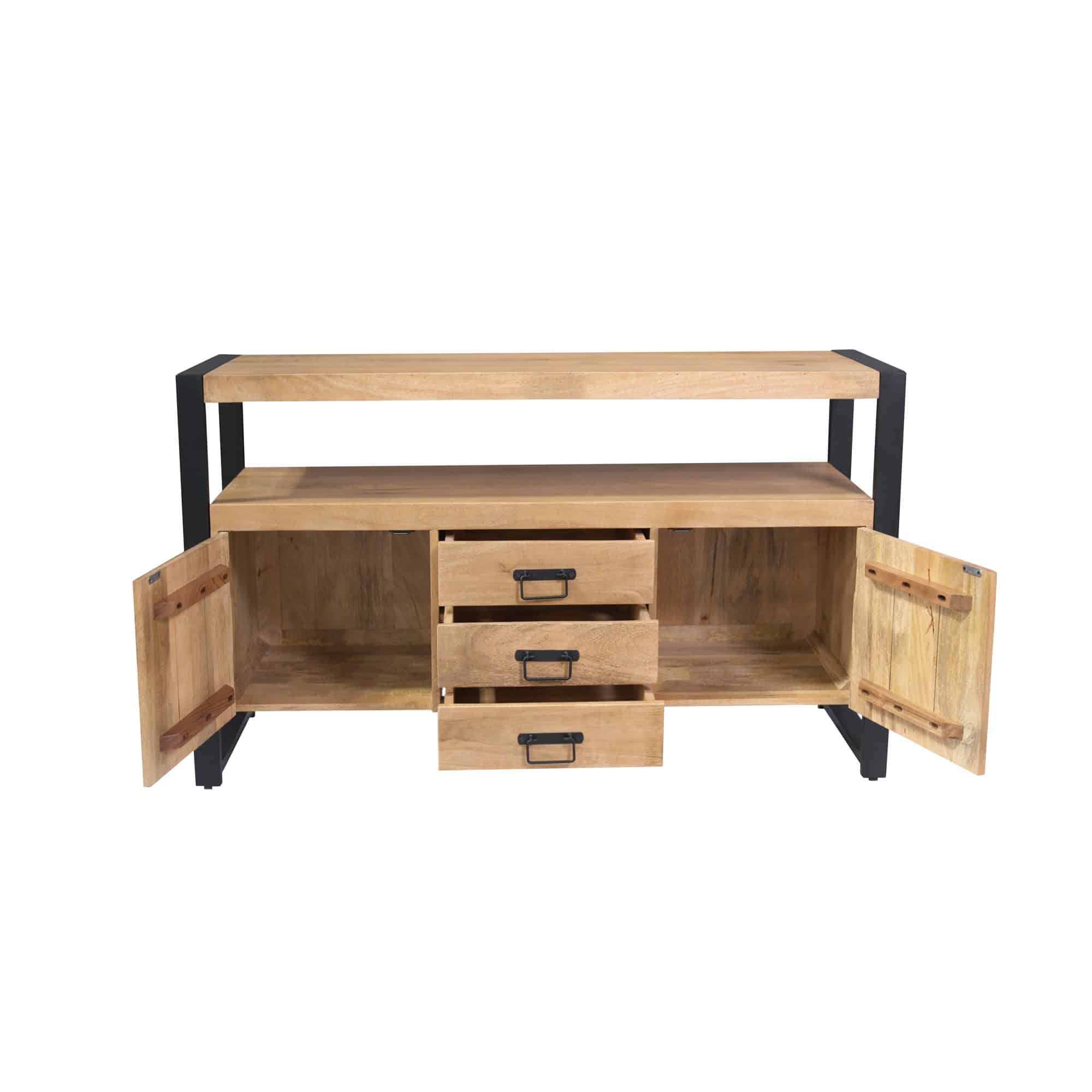 Starfurn Dressoir Britt Naturel Mangohout 135 cm