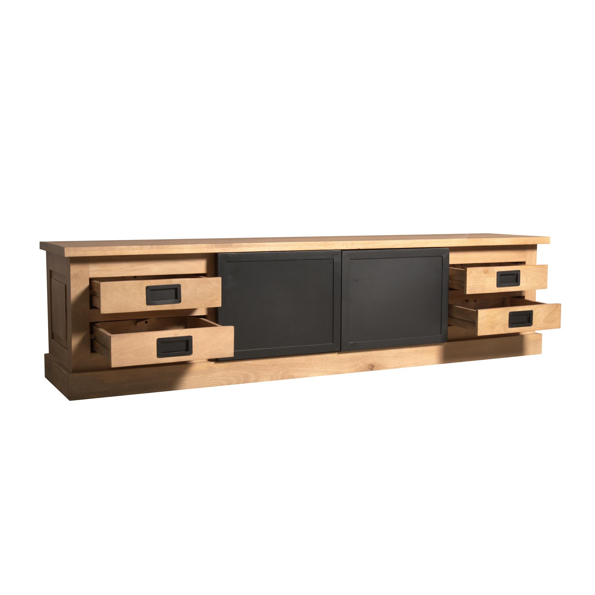 Starfurn Tv meubel Noa Naturel Mangohout 200 cm