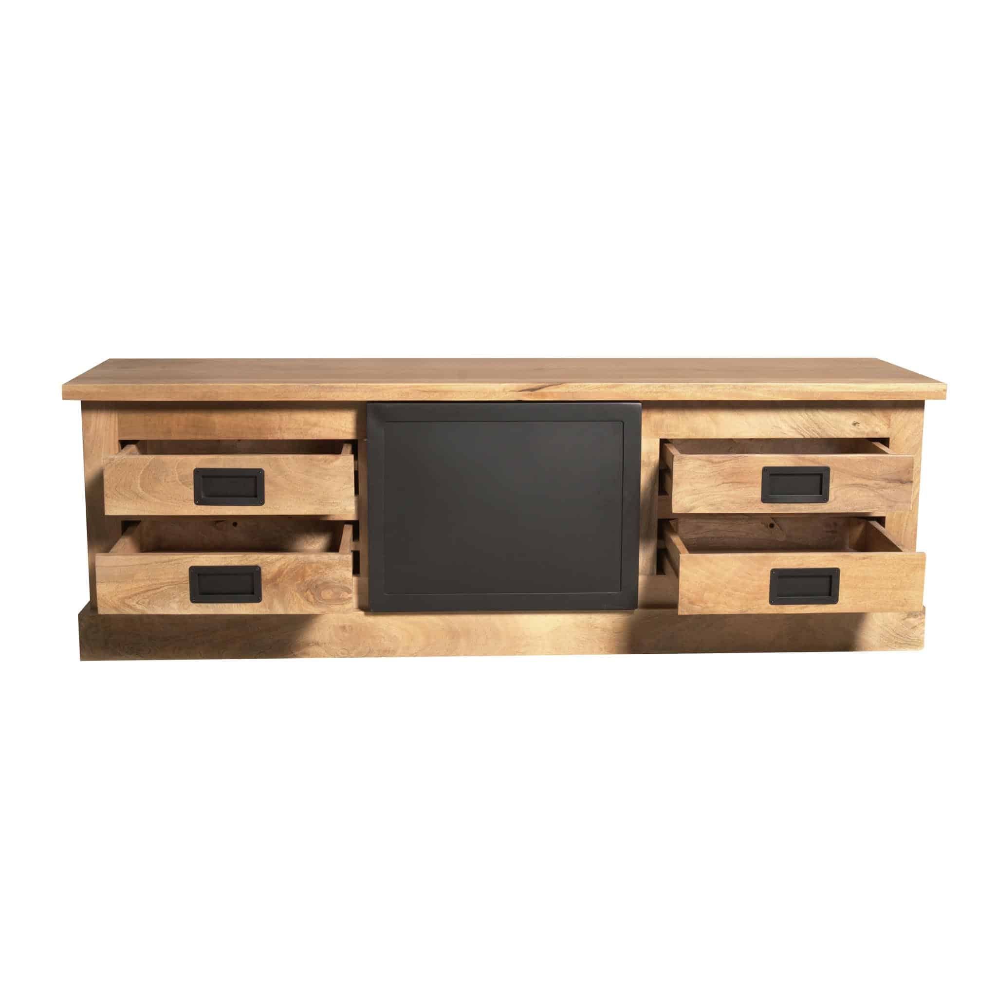 Starfurn Tv meubel Noa Naturel Mangohout 155 cm
