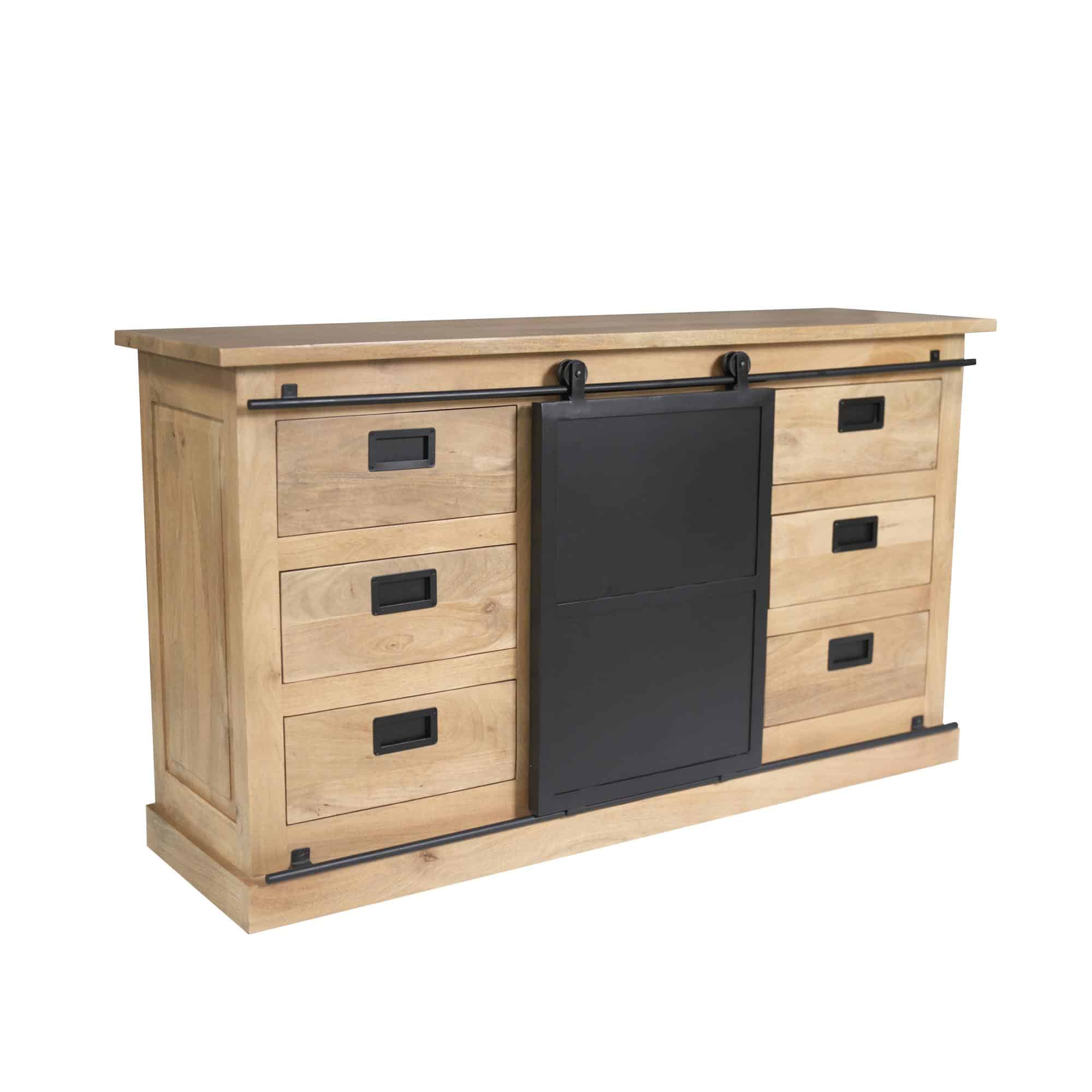 Starfurn Dressoir Fresno Naturel Mangohout 160 cm