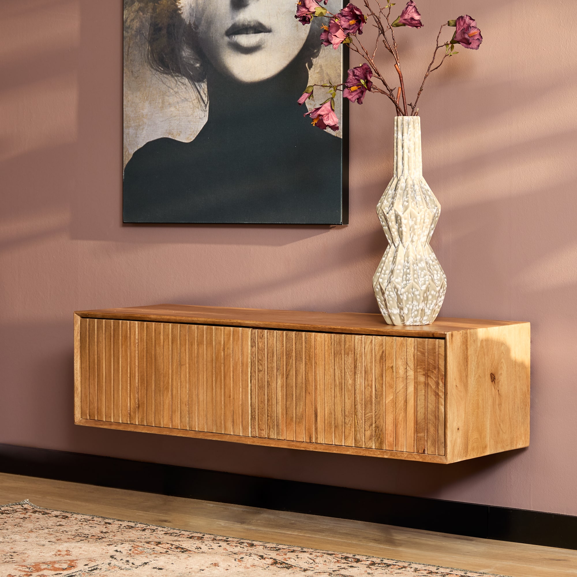 Starfurn Zwevend tv meubel Madison Natural | 120 cm