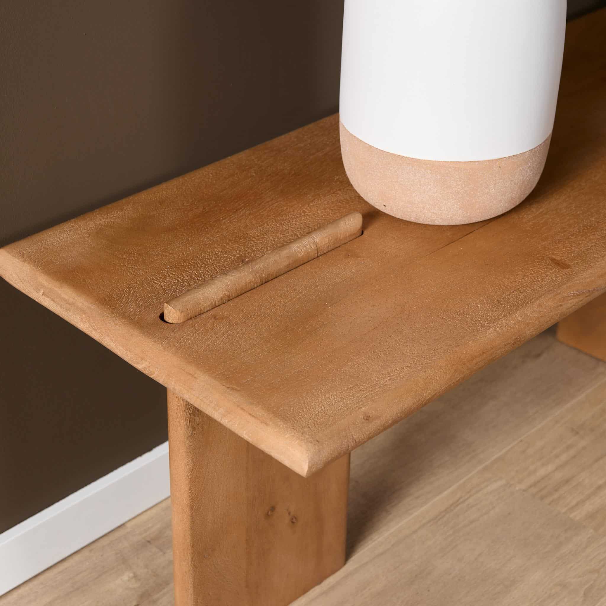 Starfurn Tv meubel Lina Naturel Mangohout 160 cm