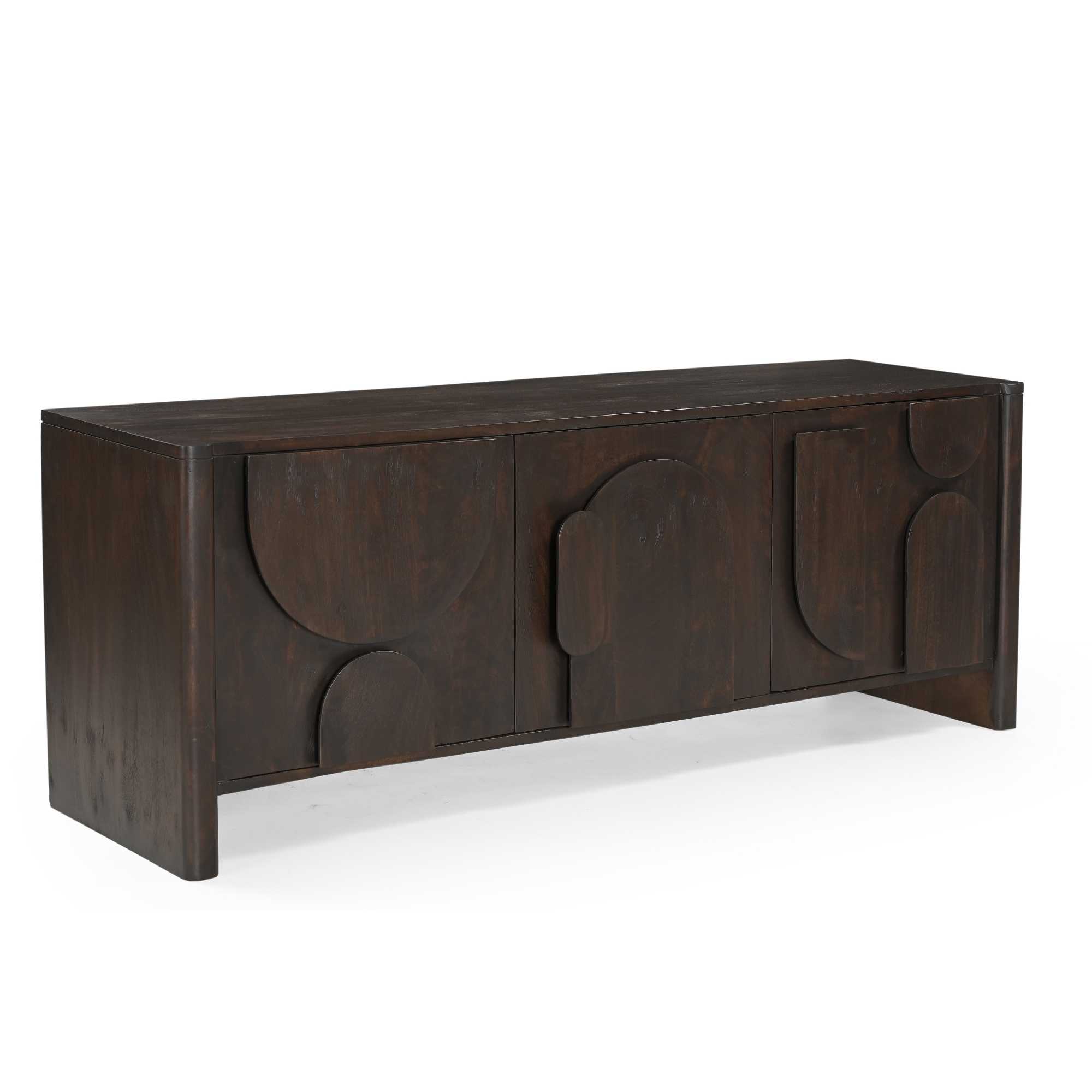 Starfurn tv meubel Zana bruin 150x40x55 cm mangohout