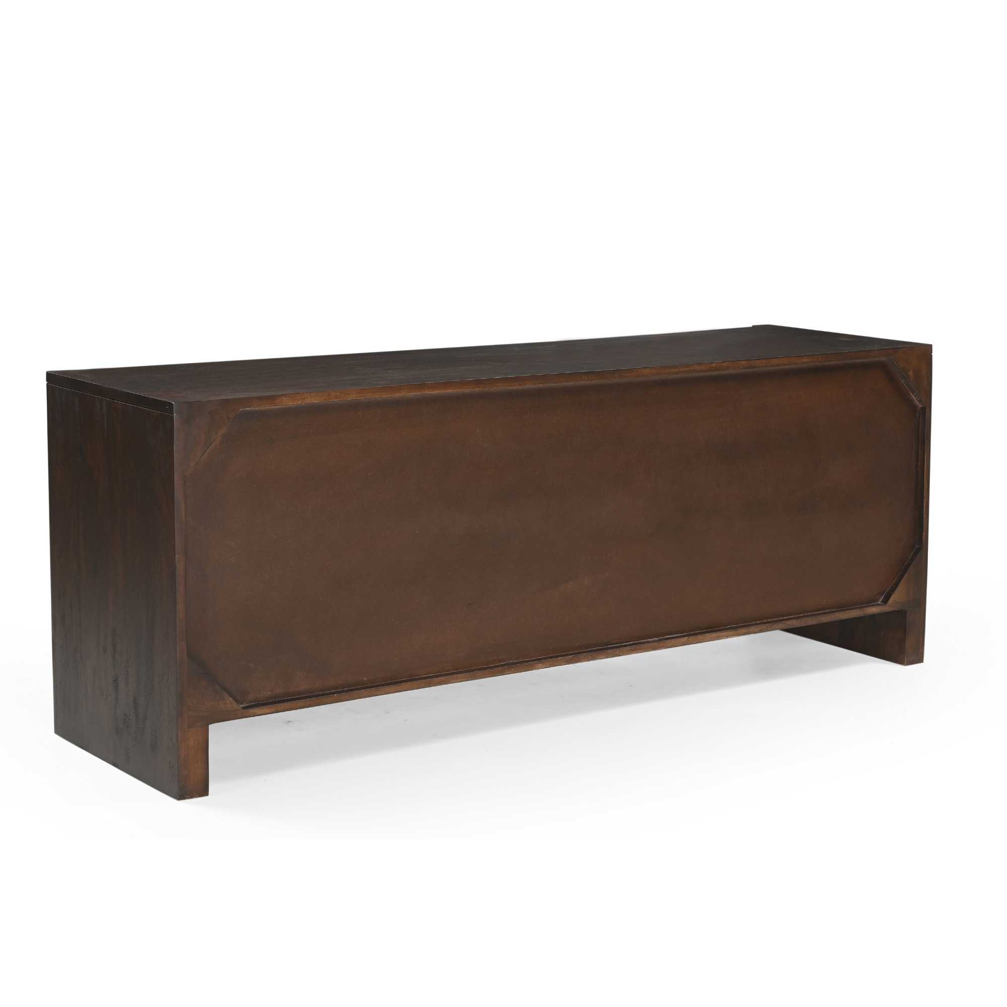 Starfurn tv meubel Zana bruin 150x40x55 cm mangohout