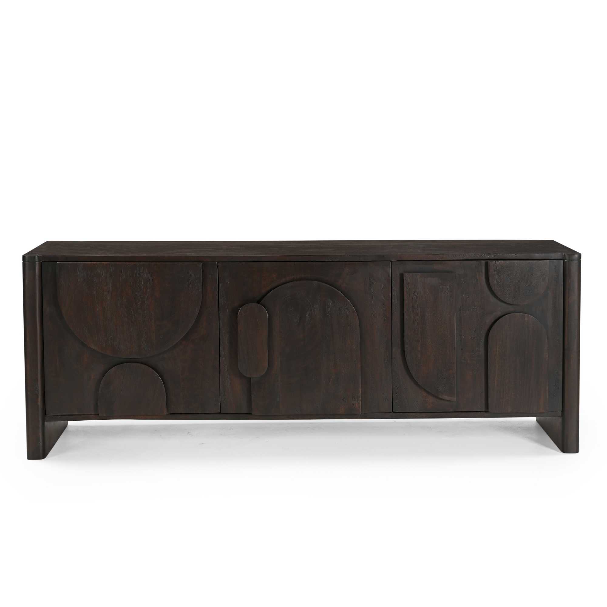 Starfurn tv meubel Zana bruin 150x40x55 cm mangohout