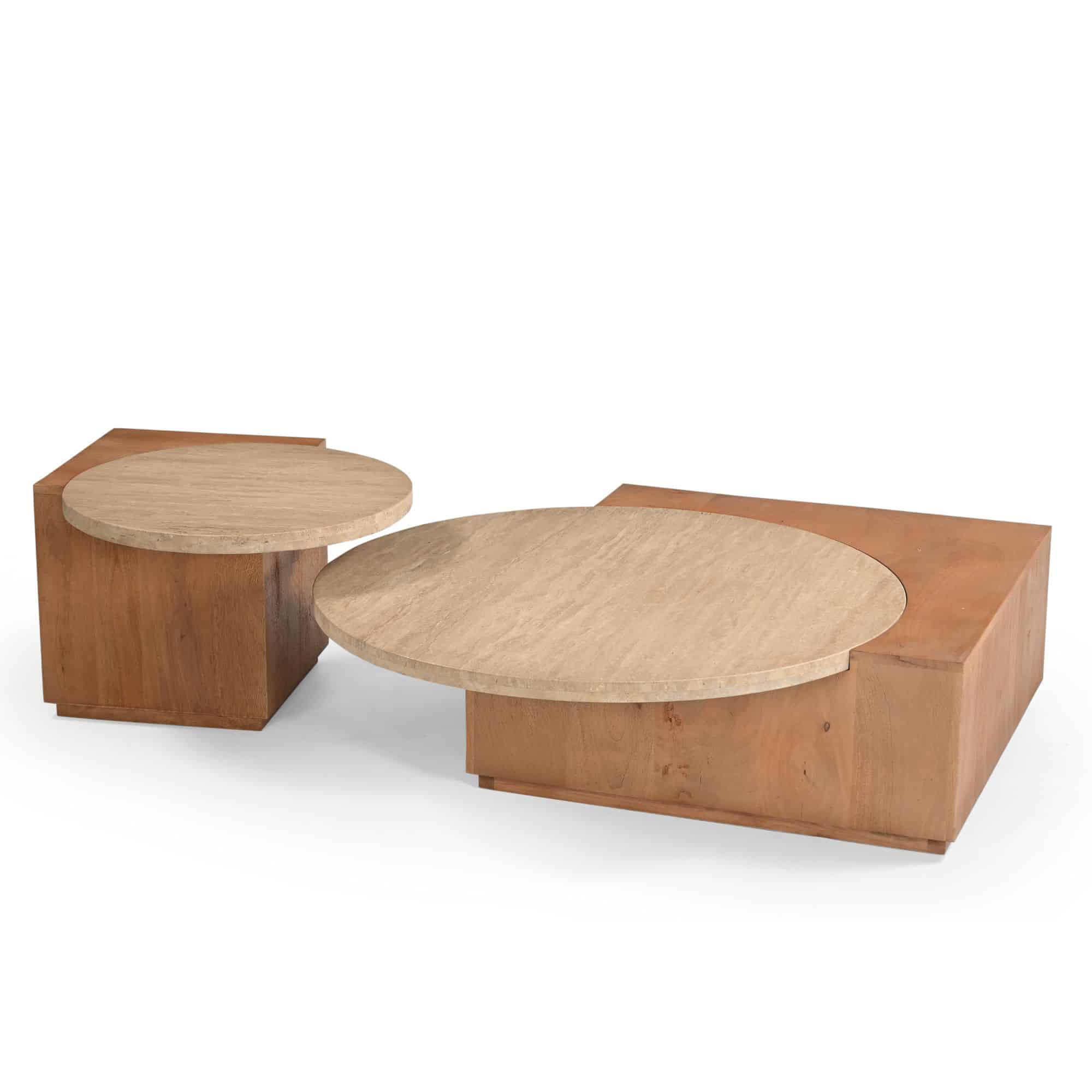 Starfurn Salontafel Numa Naturel Travertin 103 cm