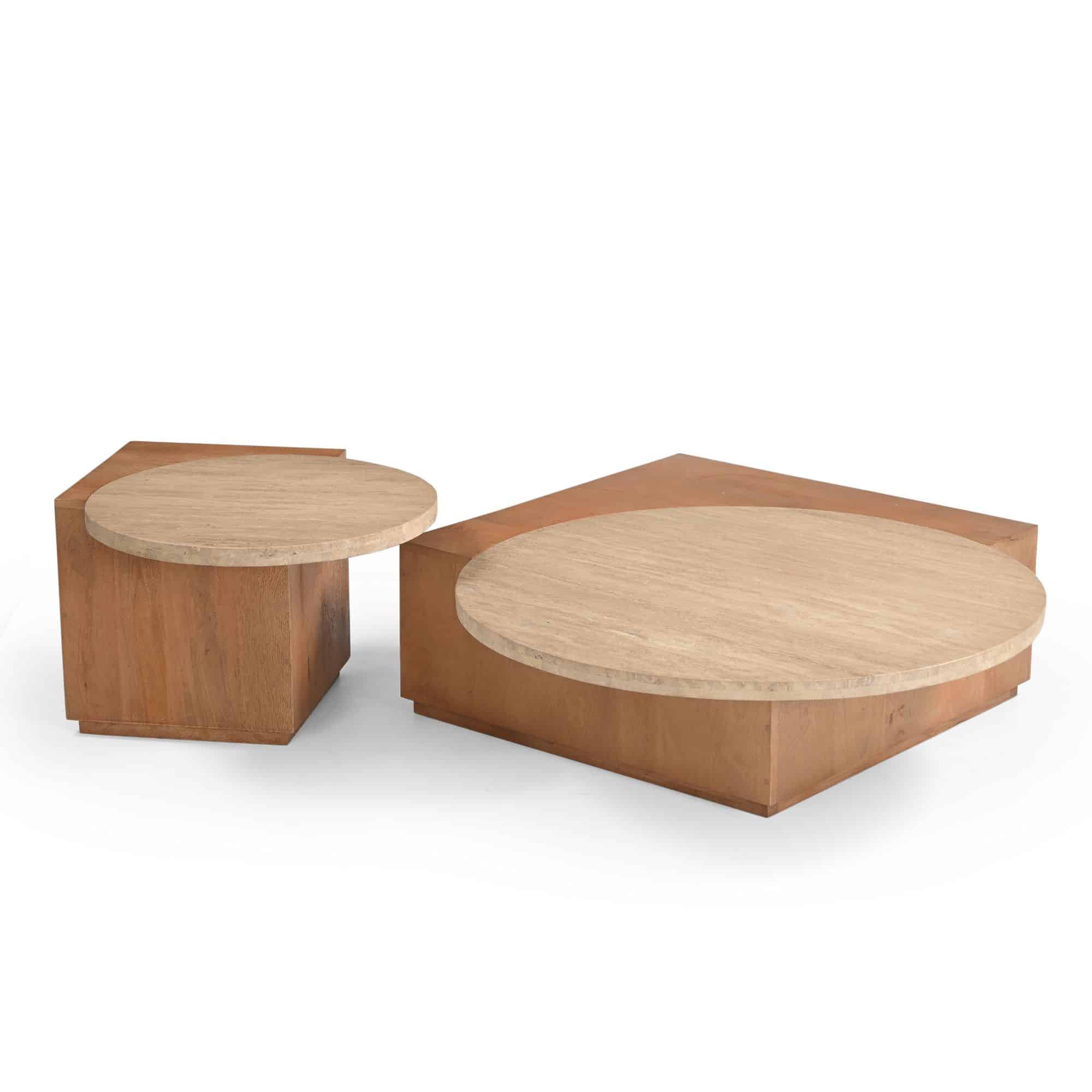 Starfurn Salontafel Numa Naturel Travertin 103 cm