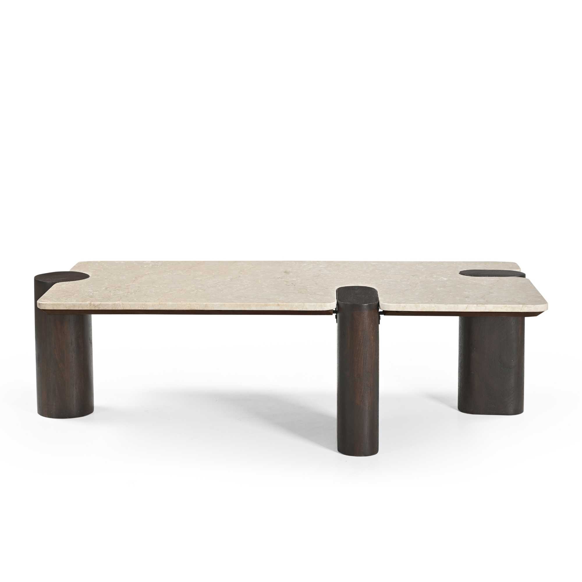 Starfurn Salontafel Maeve Bruin Marmer 128 cm