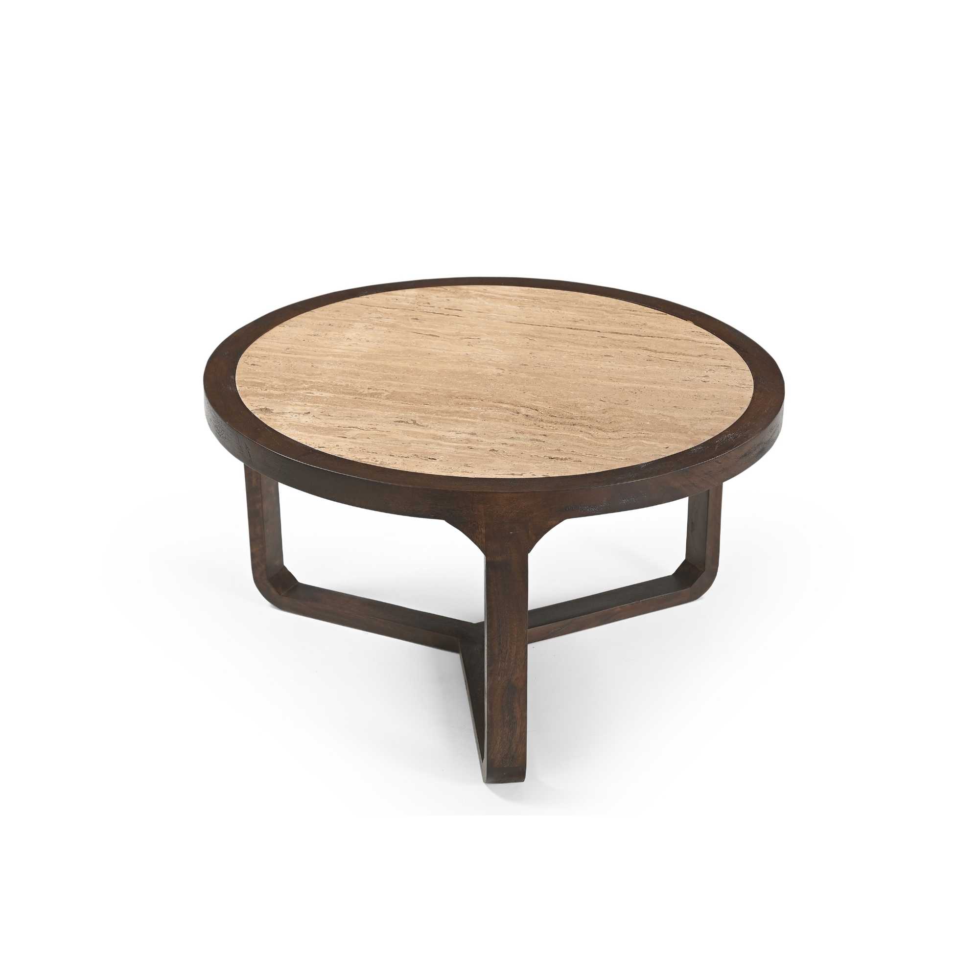Starfurn Salontafel Morris Bruin Travertin 75 cm