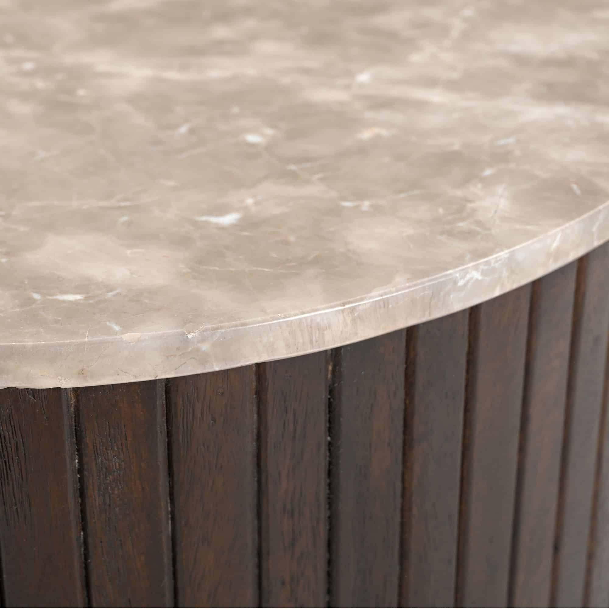 Starfurn Salontafel Nomi Bruin Marmer 84 cm