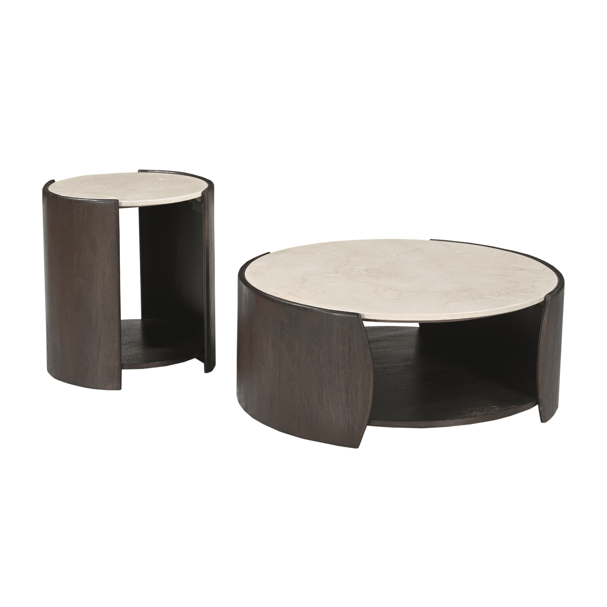 Starfurn salontafel Rune Bottincino marmer 80 cm