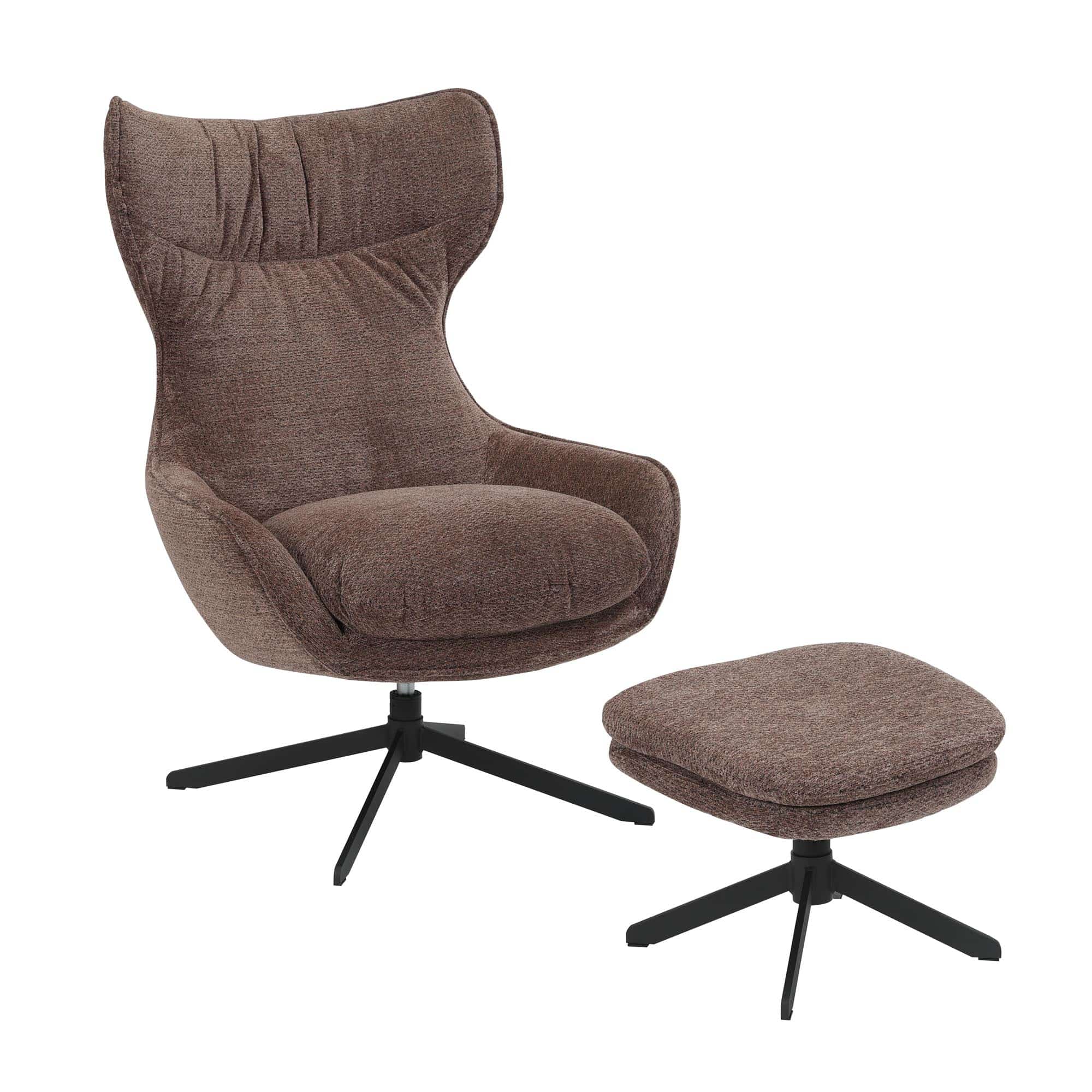 Starfurn Draaibare fauteuil Olivia Paars