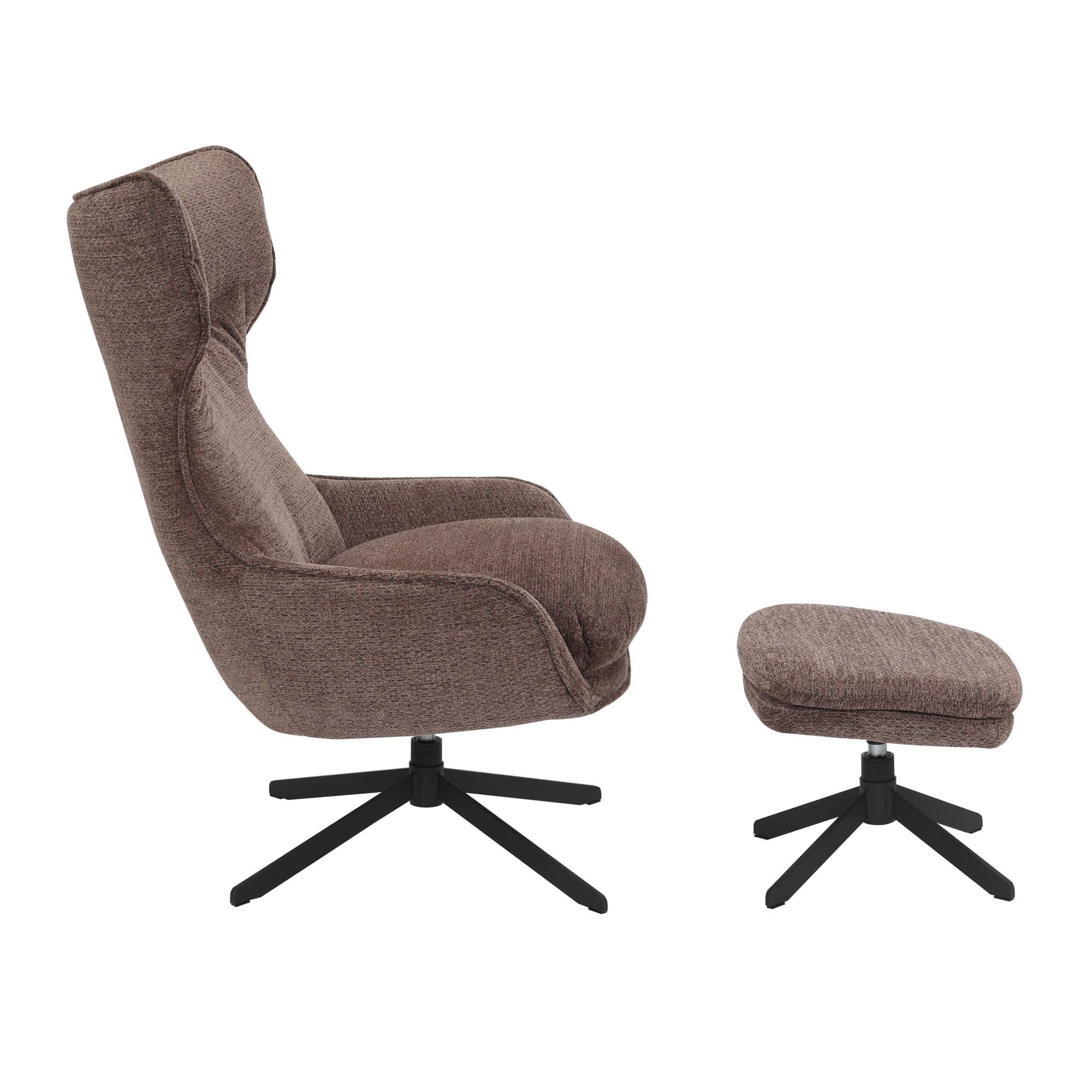 Starfurn Draaibare fauteuil Olivia Paars