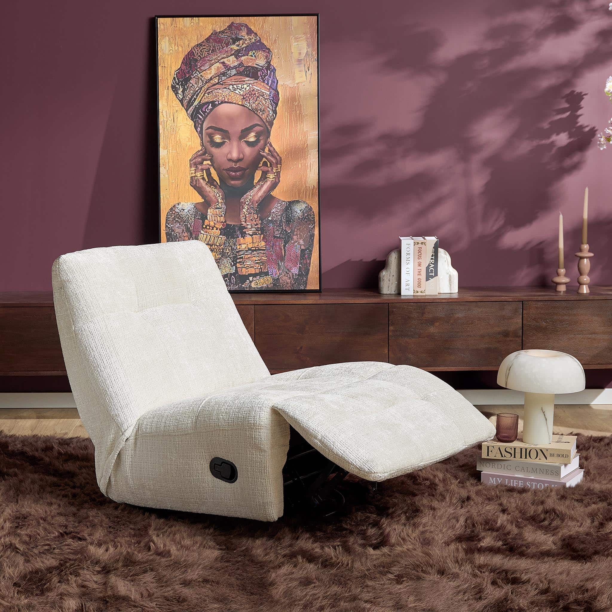 Starfurn Relaxfauteuil Chill Off White