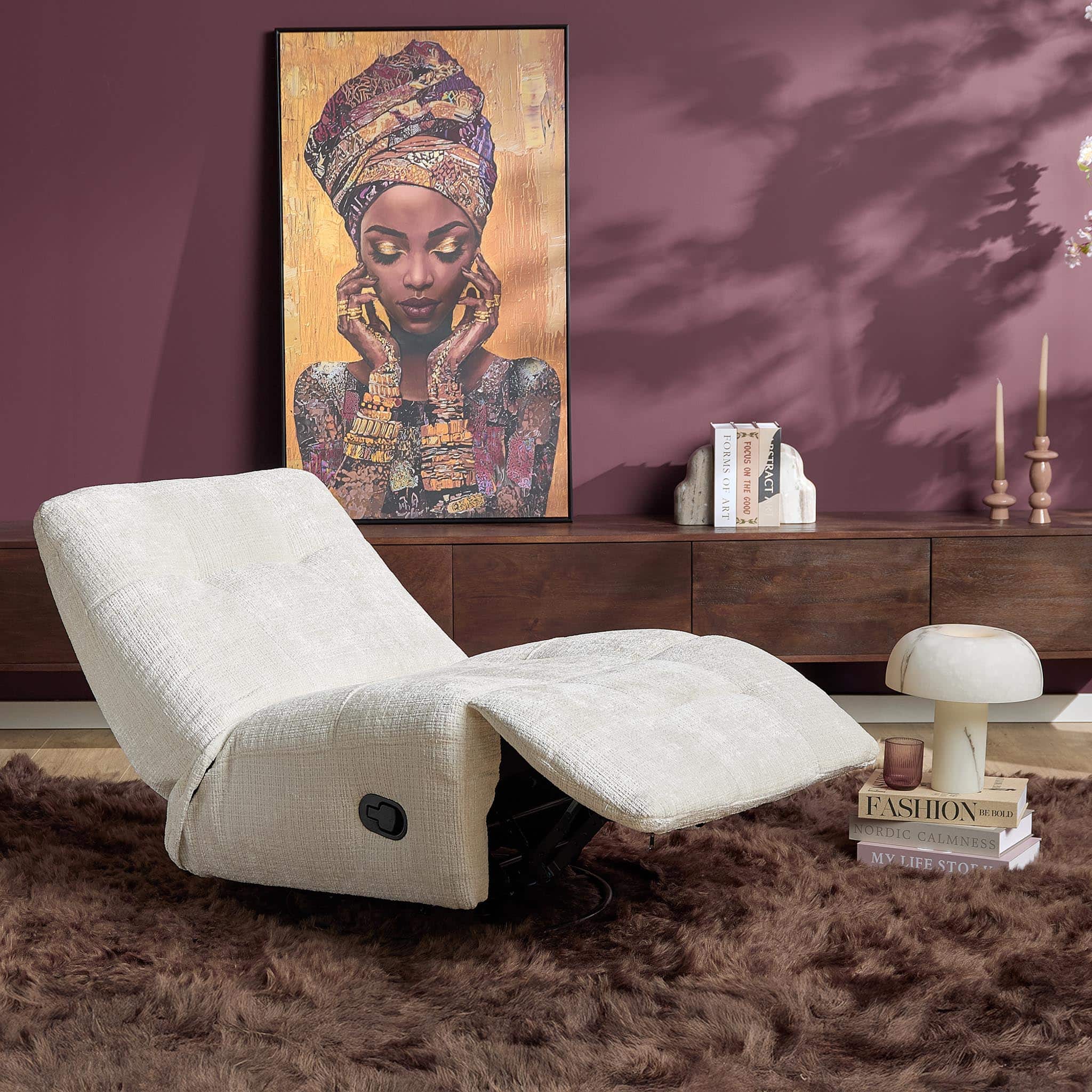 Starfurn Relaxfauteuil Chill Off White