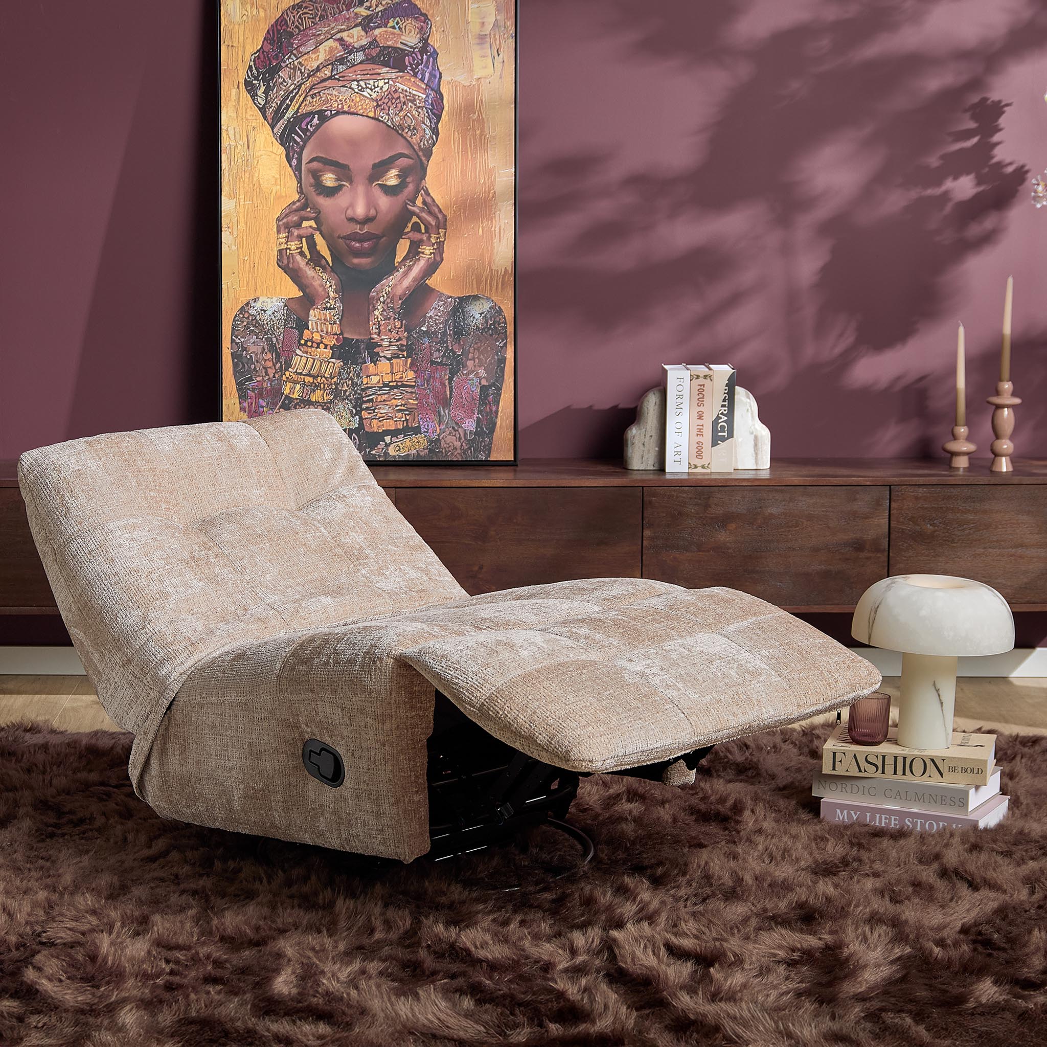Starfurn Relaxfauteuil Chill Beige