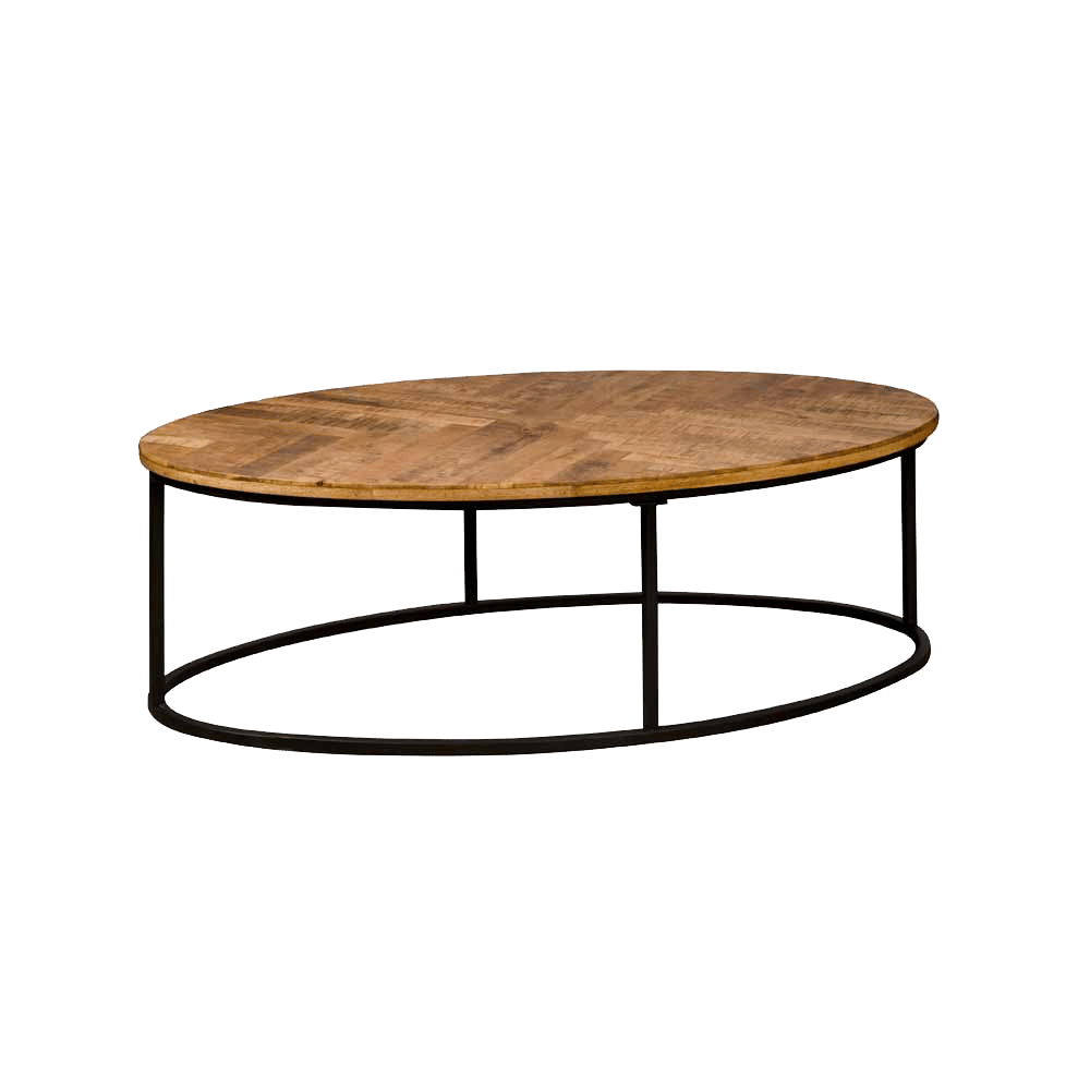 Tower Living salontafel Viola nature 135x75x40 cm mangohout