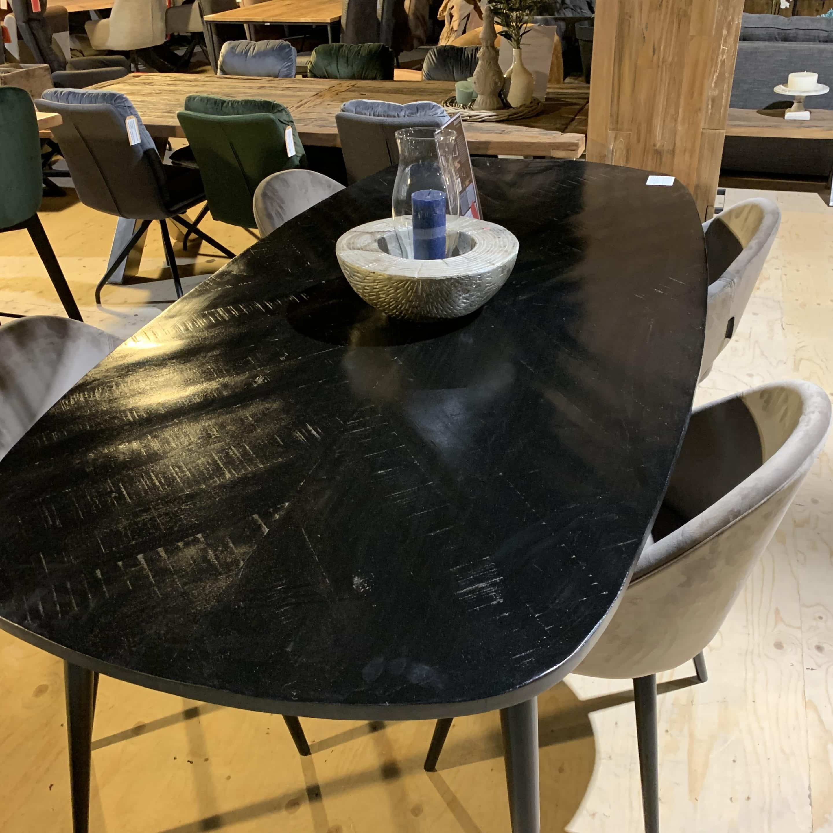 SHOWMODEL UrbanSofa  eetkamerstoelen Napoli set van 4