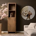 Starfurn Boekenkast Dallas Naturel Mangohout 55 cm