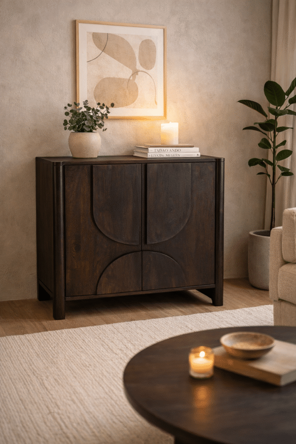 Starfurn Kabinet kastje Zana Bruin Mangohout 80 cm