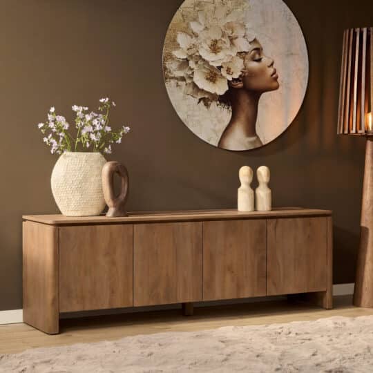 Starfurn Tv meubel Dallas Naturel Mangohout 210 cm