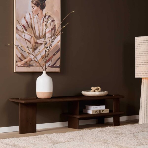 Starfurn Tv meubel Lina Bruin Mangohout 160 cm