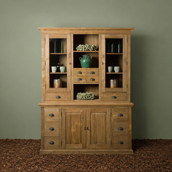 Tower Living boekenkast Bologna 66x50x191 cm teak