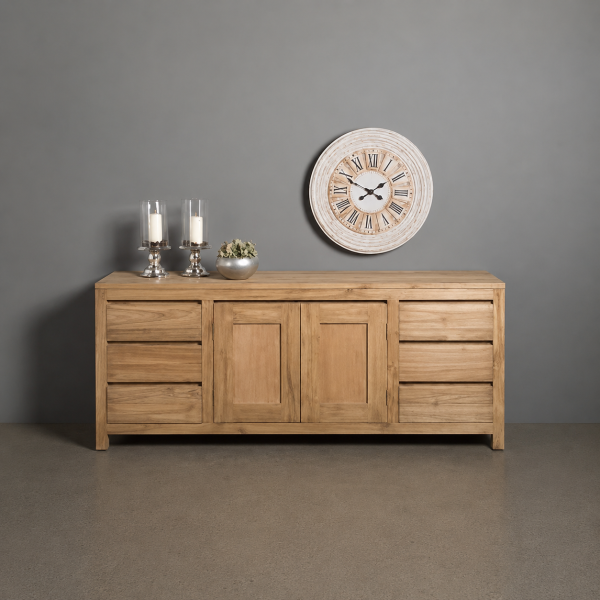 Tower Living dressoir Corona 180x45x75 cm teak