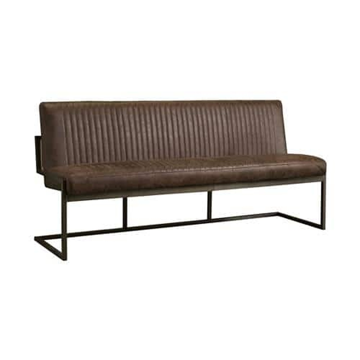 Tower Living eetkamerbank Ferro 155 cm donkerbruin