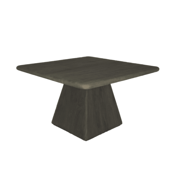 Tower Living eettafel Asti 150 cm vierkant mangohout olijfbruin