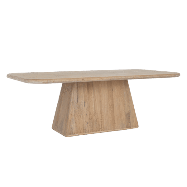Tower Living eettafel Asti rechthoek 180x100x76 cm mangohout naturel