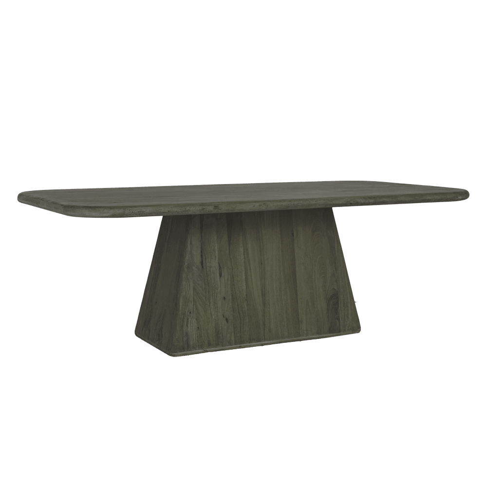 Tower Living eettafel Asti rechthoek 180x100x76 cm mangohout olijfbruin