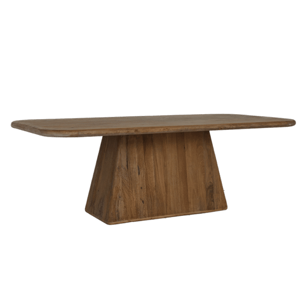 Tower Living eettafel Asti rechthoek 220x110x76 cm mangohout bruin