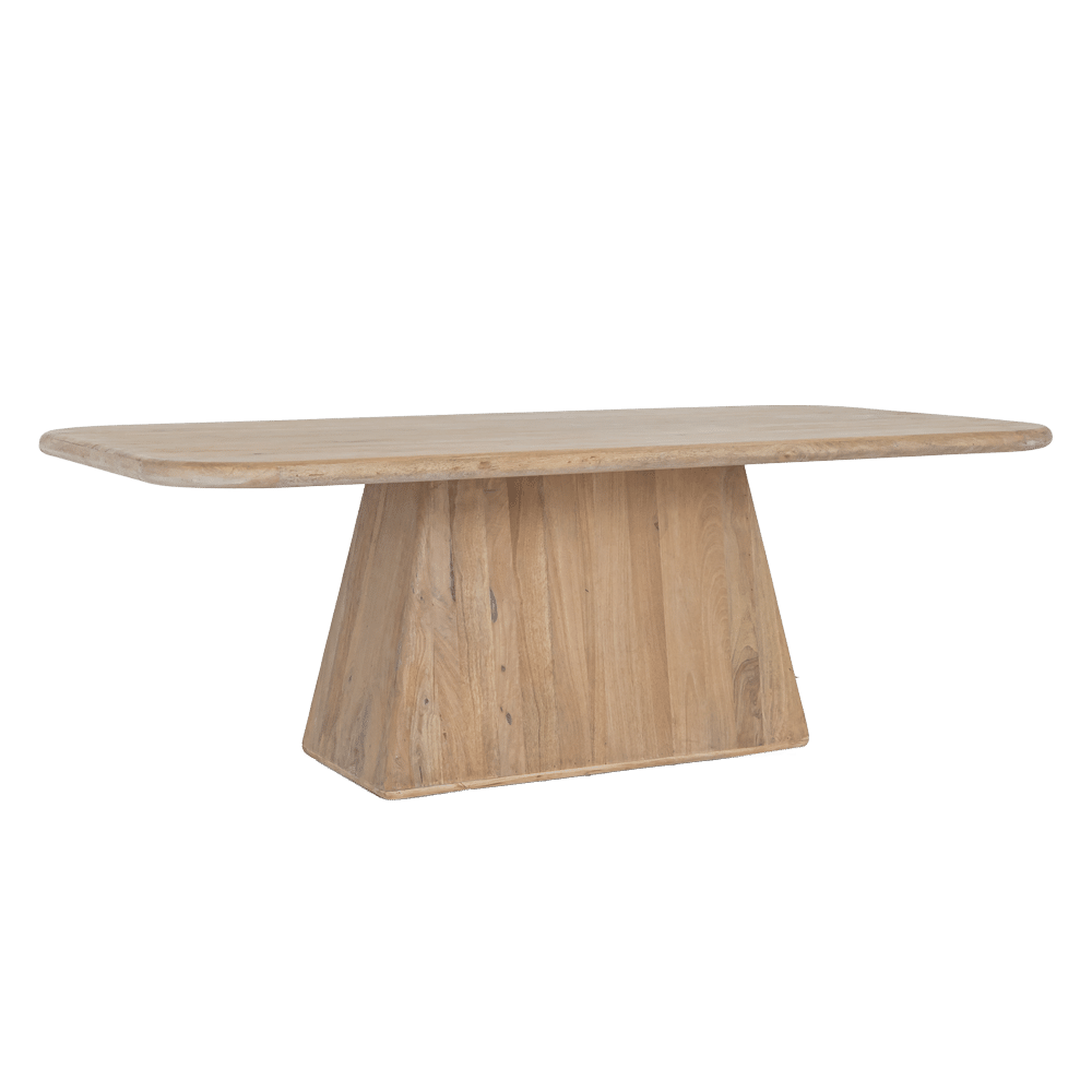 Tower Living eettafel Asti rechthoek 220x110x76 cm mangohout naturel