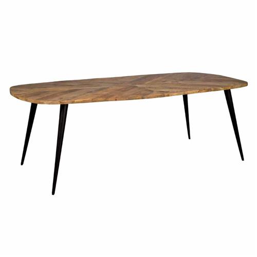 Tower Living eettafel Giovanni 180x100x78 cm natural mangohout