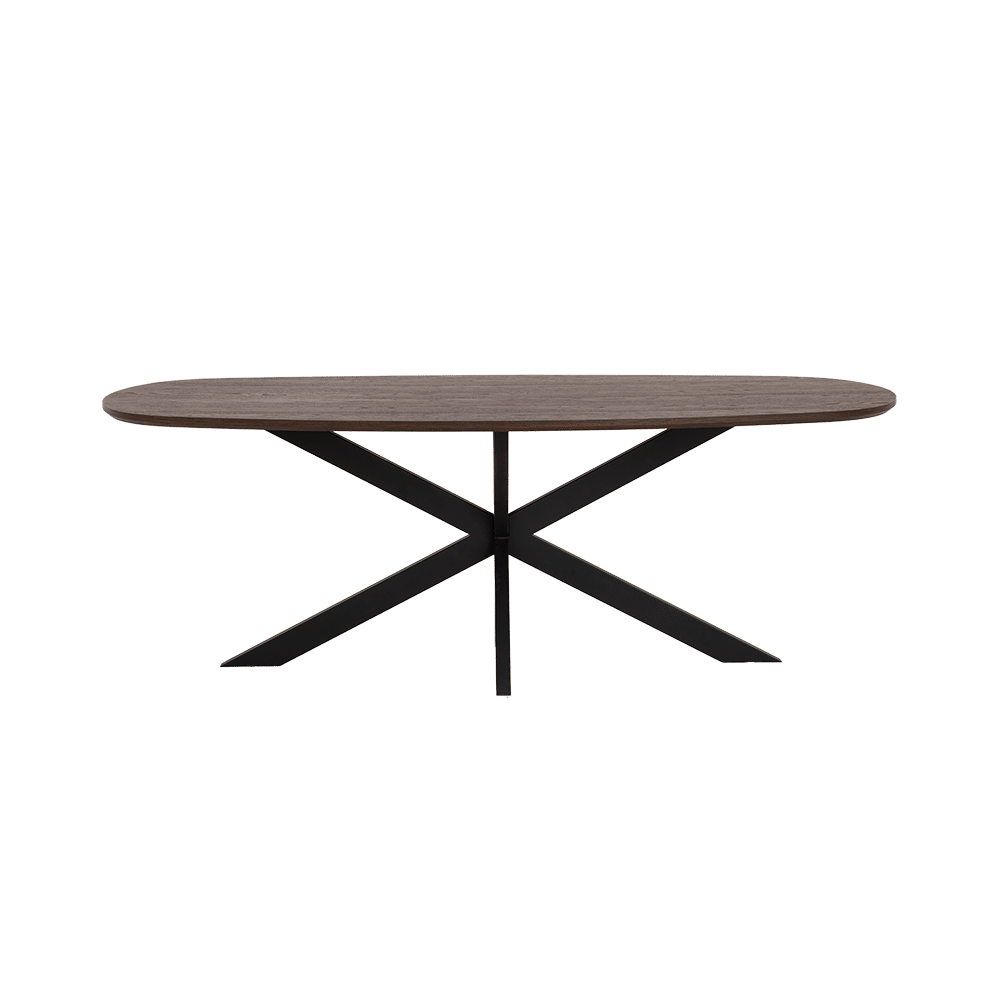 Tower Living eettafel San Marino 200x110x77 cm eiken