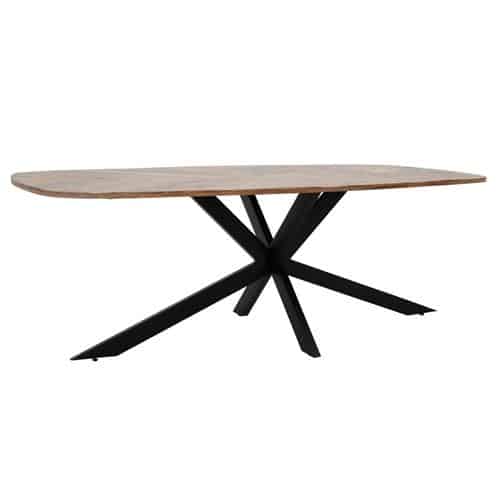 Tower Living eettafel Silvi 240x110x78 cm naturel mangohout