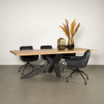 Tower Living eettafel Sovana 220x100x78 cm naturel acacia