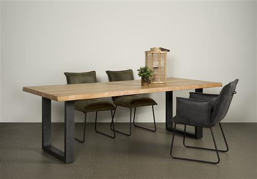 Tower Living eettafel Ultimo 260x100x78 cm naturel acacia