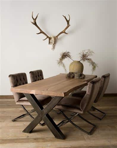 Tower Living eettafel Xabia 220x100x78 cm acacia