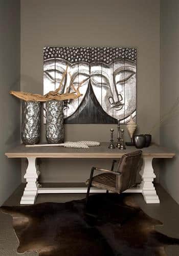 Tower Living klooster Eettafel Parma Toscana 240x100x78 cm eiken