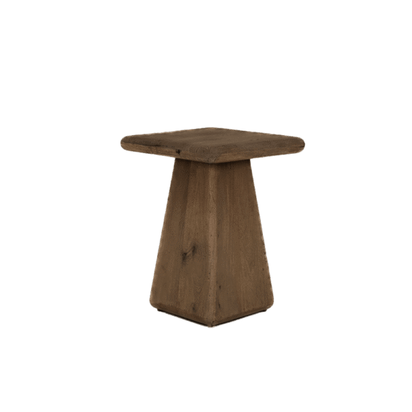 Tower Living bijzettafel Asti 40x40x55 cm vierkant mangohout bruin