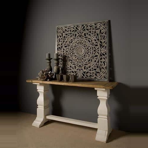 Tower Living sidetable Amanda 145x40x78 cm grenen