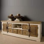 Tower Living tv meubel Amanda 190x50x65 cm grenen