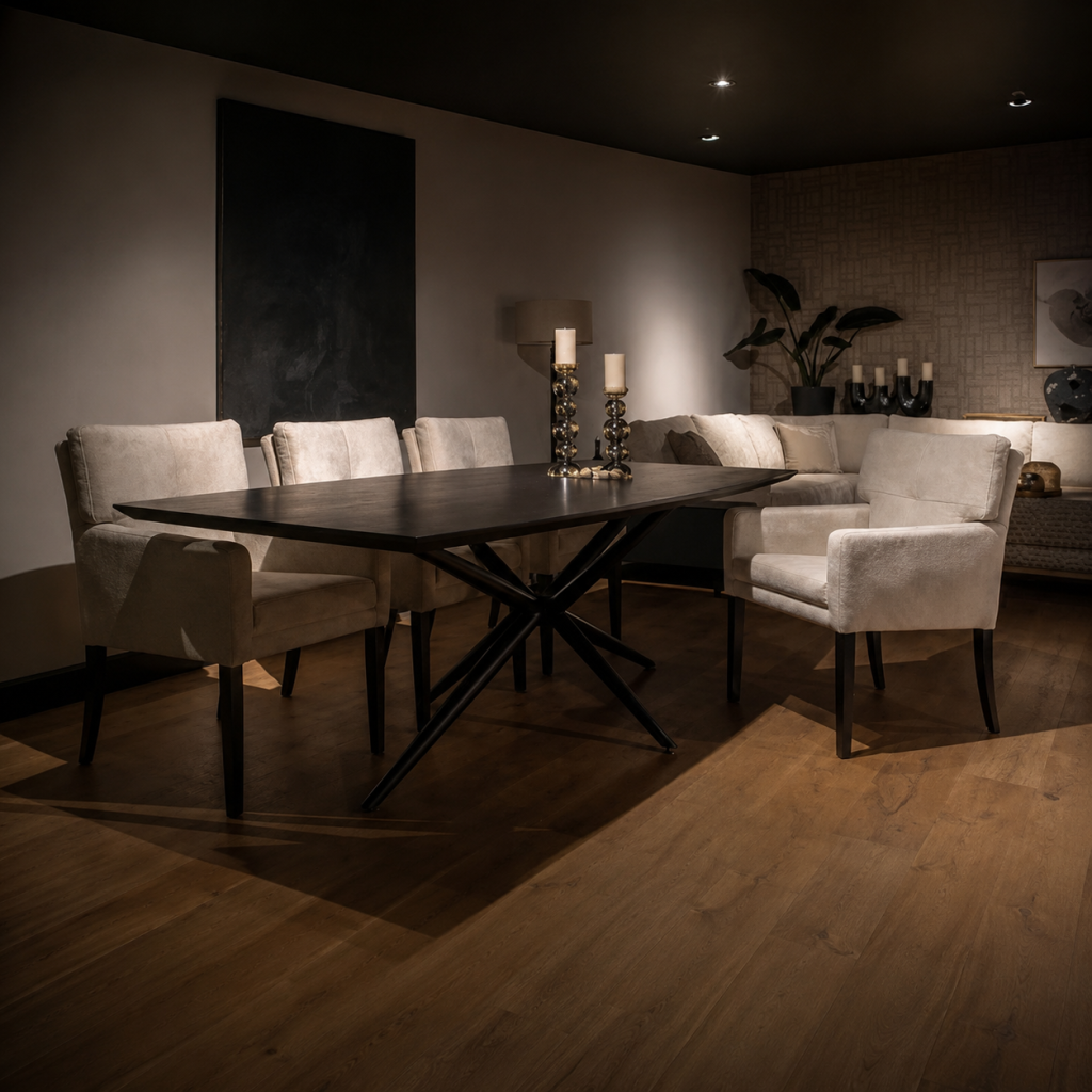 UrbanSofa eetkamerstoel Quinten met armleuningen