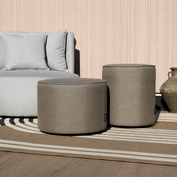 UrbanSofa ronde poef Bellagio
