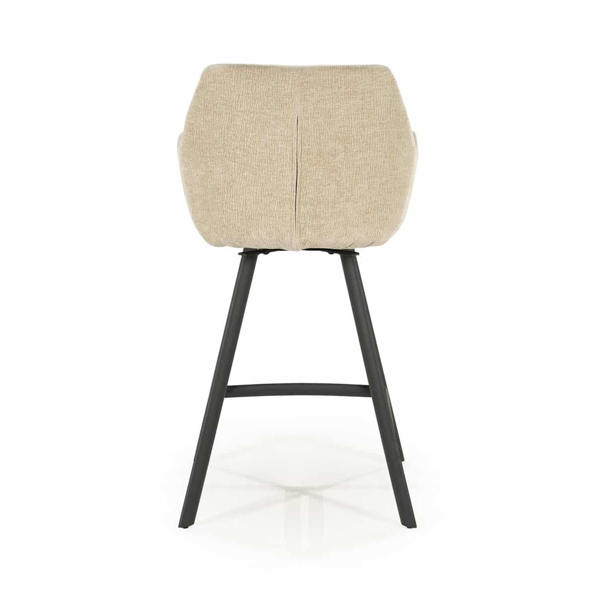 By-Boo barstoel Bliss met arm taupe