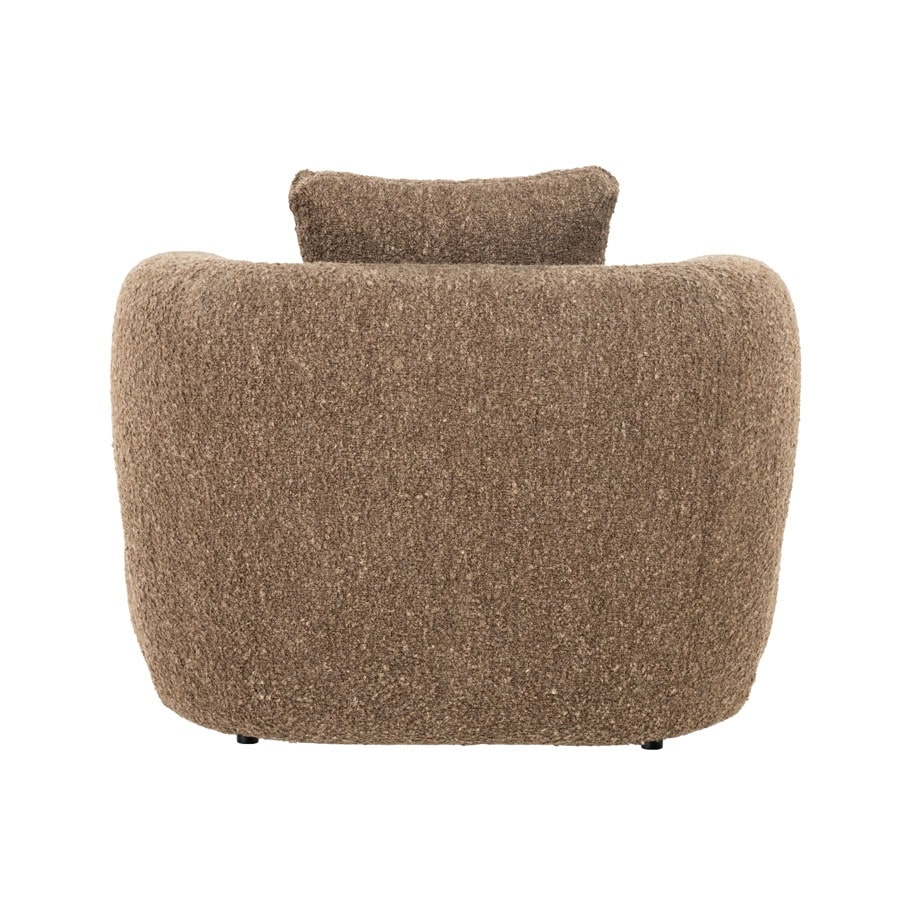 Eleonora fauteuil Bruno met arm bruin